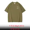 Camiseta de manga corta para parejas de comercio exterior camiseta de algodón para padres e hijos 180g cuello redondo camiseta publicitaria camiseta uniforme escolar logo impreso