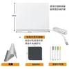 Quadro de Desenho Luminoso DIY Infantil Acrílico Transparente Quadro de Escrita Quadro de Mensagens Pode Acender Pintura e Escrita Exposição de Barraca