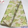 Tecido Brocado Jacquard Antigo Bordado Dupla Face com Fio de Ouro e Prata Renda Brocada Africana
