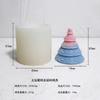 Xinqi Nueva Serie de Árbol de Navidad Vela Aromática Molde de Silicona Regalo de Navidad DIY Herramienta para Moler Piñas En Stock