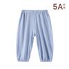 Calça Antimosquito Infantil Bebê Verão Fina Cor Sólida Calça de Casa Meninos e Meninas Coreana Solta Bloomers Calça Casual