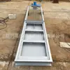 Máquina y compuerta integradas de acero Canal de compuerta de acero Compuerta de depósito Compuerta de doble uso de hierro fundido Compuerta de tornillo Polipasto