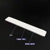 Ferramentas de Manicure Atacado Tiras de Lixa Dentadas Médias em Formato de Diamante Aparar e Polir Unhas Tiras de Polimento para Unhas 100