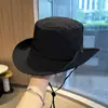 Sombrero de Montañismo de Secado Rápido para Mujer, Sombrero de Sol para Exteriores de Verano, Sombrero Vaquero Occidental Transpirable, Sombrero de Pescador para Pesca y Camping para Hombre