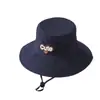 Sombreros de Pescador para Niños al por Mayor Primavera y Verano Nuevos Sombreros de Secado Rápido Sombrilla para Exteriores Sombrero de Cubo de Ala Ancha Sombrero para el Sol para Niños y Niñas de 6 Años