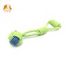 Amazon temu suministros calientes para mascotas felpa sonido juguete bola combinación mayoreo perro algodón cuerda juguete traje
