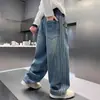 Ropa Infantil para Niños Jeans de Primavera y Otoño 2026 Estilo Nuevo para Niños Mayores Pantalones Casuales de Pierna Recta para Primavera