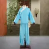 Trajes de Ópera China Tradicional, Hanfu, Qingyi, Ropa de Práctica para Huadan y Xiaosheng Adultos, Pantalones de Linterna, Conjuntos de Ropa Pequeños, Pantalones Coloridos, Tela Arrugada, Ropa de Agua