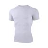 Camiseta de Manga Corta para Hombre Transfronteriza 2025 Nueva Primavera y Verano Camiseta Básica Ajustada Superior Ropa Deportiva para Exteriores Running Deportes