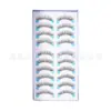 Cílios Postiços Princesa da Lua, Cílios Completos Realistas para um Look Preguiçoso, Novo Estilo para Grupos Femininos, Cílios Postiços Espessos e Sem Cola