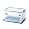 Caja de Almacenamiento Transparente de Gran Capacidad Plegable para el Hogar Caja de Almacenamiento de Ropa con Tapa a Prueba de Polvo Caja de Almacenamiento de Libros y Juguetes