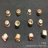 M1.6 Tuercas para Insignia Accesorios Piezas de Coche de Cobre Tuercas para Insignia Moleteadas Se Pueden Fabricar a Medida Utilizando Tornos CNC