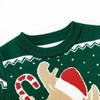 2026 Nuevo Suéter Navideño de Dibujos Animados Otoño e Invierno Europeo y Americano para Niñas, Lindo Jersey de Punto para Bebés