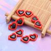 Óculos de sol tamanho pequeno DIY acessórios de resina amor óculos bonito brinquedos acessórios de telefone móvel shell patch criativo atacado