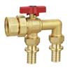 Válvula HVAC Válvula F con junta deslizante Agua caliente y fría doméstica