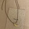Minimalismo ~ Colgante de Maíz Coreano Collar Largo Personalidad Única Cadena de Lana Otoño e Invierno Accesorios Elegantes para Colgar en el Cuello