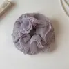 Design de Malha de Alta Qualidade Quatro Camadas Elástico de Cabelo Original Elegante Scrunchie Francês Faixa de Cabelo Corda para Coque de Cabelo Elástico