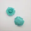 Ventas Directas de Fábrica 4cm PE Borde Rizado Cabezas de Rosa de Espuma Cadena de Luces LED Decoración Flores Rosas del Día de San Valentín DIY
