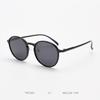 7201 nicho montura delgada gafas de sol polarizadas coreanas para hombre y mujer gafas de sol marea retro TR90 ligero rojo neto gafas lisas al por mayor