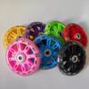 Bicicleta para niños rueda auxiliar flash 12 pulgadas 14 pulgadas 16 pulgadas 18 pulgadas 20 pulgadas cochecito soporte de rueda auxiliar de cinco agujeros ajustable