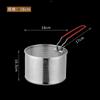 Cesta de Acero Inoxidable Transfronteriza para Cocinar Fideos, Colador, Cesta para Freír, Papas Fritas, Olla Caliente Picante, Filtro Encriptado para Sartén