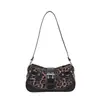 Bolso Nuevo de Gran Capacidad para Mujer Otoño e Invierno 2025, Bolso de Hombro Cruzado Retro Mate, Bolso Casual para el Trabajo y los Viajes bajo el Brazo