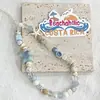 Brisa do mar de verão, estrelas azuis, corrente de celular, pequeno, fresco, cordão ccd, faça você mesmo, pingente de câmera, corda anti-perda, série azul