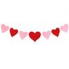Amazon Hot Sale Decoração Dia dos Namorados Bandeira Amor Rosa Bandeira Decoração Pendurada Dia dos Namorados Festa Bandeira Banner