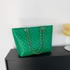 Bolso de mano de estilo occidental para mujer, bandolera de color liso, informal, de gran capacidad, con rombos, a la moda, para invierno de 2023