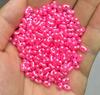 Super acrílico color sólido nacarado cuentas de arroz de maní DIY cadena para teléfono móvil llavero material cuentas sueltas accesorios de joyería