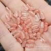 Mermelada de Fresa Imitación Perlas de Melón de Invierno Passepartout Jade Imitación Perlas Sueltas Perlas de Barril Rosa Pulsera Collar Accesorios de Joyería Perlas