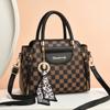 YJ moda transfronteriza nueva bolsos de mano tendencia europea y americana estampado de textura gran capacidad bolso de hombro cruzado una generación de pelo