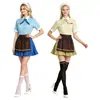 Kanae Kaname Traje de Empregada Fantasia Cosplay Garota Mágica Cosplay Fantasia de Palco 2D Anime Francês Transfronteiriço