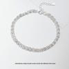 Pulseira de prata de lei 925 para mulheres design de nicho ins cauda de fênix nova simples joia de mão para namoradas para meninas flash criativo