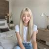 Peruca para Meninas, Cobertura Total da Cabeça, Cabelo Longo, Rejuvenescedora, Estilo Primeiro Amor, Longa Lisa Preta, Coroa Alta, Penteado de Cabelo Completo, Conjunto de Peruca de Cabelo Realista