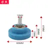 Rueda de Goma para Máquina de Recubrimiento, Rueda Plana, Rueda de Alimentación de Silicona, Rueda de Presión, Rueda de Avance, Rueda de Presión de Transportador Resistente a la Silicona, Accesorios para Carpintería Rueda de Goma