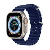 Pulseira para Apple Watch Adequada para Apple S10Iwatch6789Se Ocean S9 Fivela Dupla Ultra2 Silicone em Estoque