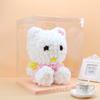Floristería Eterna Supermercado Tienda de Conveniencia Oso de Peluche Rosa Regalo Día de San Valentín Chino Vestido de Novia