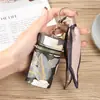 Porta-moedas Criativo e Fashion com Estilo Chinês, Bolsa de Batom Formato de Balde, Pingente Porta-Moedas, Chaves Artístico de Couro de Nicho