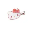 Lindo y Dulce Pinza para Flequillo Hello Kitty, Versión Coreana con Licencia Oficial Sanrio Pinza Lateral de Cabeza Grande para Flequillo