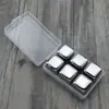 Cubos de Gelo de Aço Inoxidável 304 Metal Ferro Gelo Cubos Doméstico Congelamento Rápido Bolas Partículas de Gelo Gelo para Bebidas Pedra de Gelo para Vinho Dormitório Artefato de Gelo