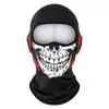 Cubrebocas y Protección para el Cuello para Exteriores con Estampado de Calavera y Cara de Fantasma, Capucha Divertida de Verano, Delgada, Transpirable, a Prueba de Polvo, Máscara para Ciclismo