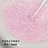 Serie Crema Cuentas de Arroz Pulsera DIY Collar Pendientes Hechos a Mano Material de Joyería con Cuentas Cuentas de Arroz de Vidrio Calidad Súper Nacional