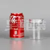 6590 Botella Lata de Té Aromatizado de Grado Alimenticio Lata Gruesa de Alimentos con Tapa Botella de Plástico Sellada Botella de Embalaje Transparente de PET
