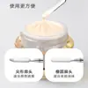 Set de Paleta de Maquillaje Que No Ensucia Tus Manos, con Palillo Mezclador, Bandeja Mezcladora de Acero Inoxidable para Base de Maquillaje para Maquilladores, Mayoreo