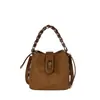 Bolso tipo cubo de diseño de nicho estilo coreano de moda para mujer, nuevo modelo otoño 2026, bolso de hombro y cruzado único y elegante