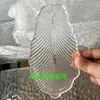 Abajur Concha Lustre Luminária de Teto Vidro DIY Folha de Vidro Transparente Clara Lâmina Peças Acessórios Coleção
