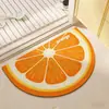 Tapete de Banheiro Fruta Dopamina Tapete de Chão de Lama Diatomácea Absorvente de Água de Vaso Sanitário Secagem Rápida Tapete de Chão de Lama Diatomácea Banheiro Antiderrapante Resistente ao Desgaste Resistente à Sujeira