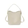Bolsa de palha tecida estilo retrô coreano, bolsa de ombro feminina, bolsa transversal, grande capacidade, versátil, estilosa e adequada para o trabalho, bolsa de compras