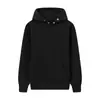 Sudadera con Capucha y Broches de Color Sólido Hombros Descubiertos para Hombres y Mujeres, Chaqueta Pulóver Casual de Moda, Personalización de Ropa de Trabajo con Logo